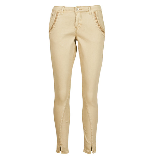 Vêtements Femme T-shirts manches courtes Cream HOLLY TWILL PANT Beige