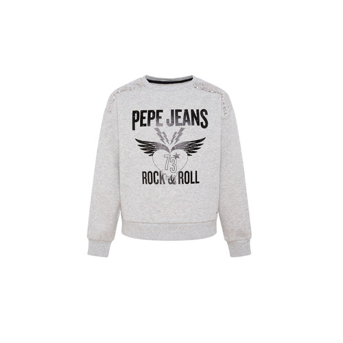 Vêtements  Pepe jeans LILY Gris - Livraison Gratuite 