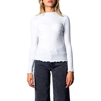 Vêtements Femme T-shirts manches longues Only 15180040 Blanc