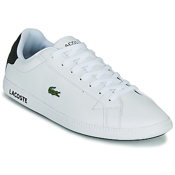 Chaussures Homme Baskets basses Lacoste GRADUATE 0120 2 SMA Blanc / Noir