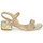 Chaussures Femme Sandales et Nu-pieds Perlato 11817-CAM-FREJE-STONE Beige / Doré
