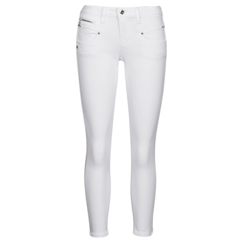Vêtements Femme Pantalons 5 poches Freeman T.Porter ALEXA CROPPED S-SDM Blanc