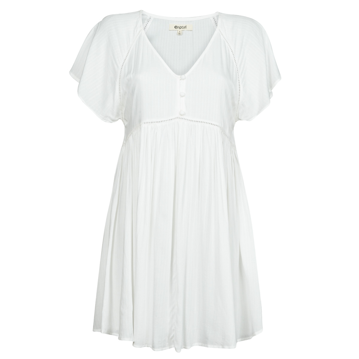 Vêtements Femme Robes courtes Rip Curl IN YOUR DREAMS DRESS Blanc