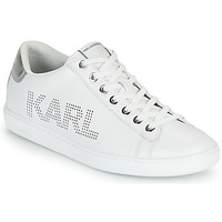 Chaussures Femme Baskets basses Karl Lagerfeld KUPSOLE II KARL PUNKT LOGO LO Blanc