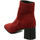 Chaussures Femme Bottes Maripé  Rouge
