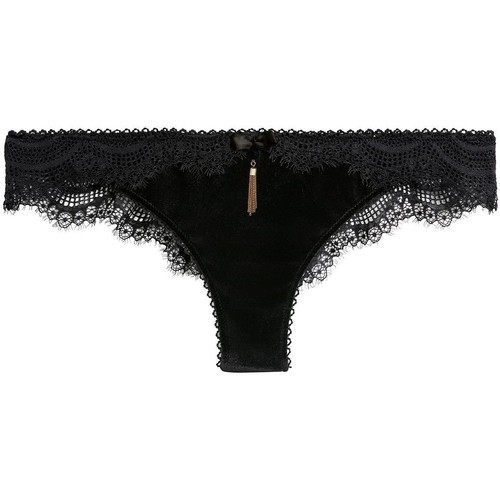 Sous-vêtements Femme Culottes & autres bas Femme | Tanga noir Magique - KQ74521