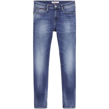 Vêtements Homme Jeans slim Boucles Tommy Jeans Jean  ref_50754 1A4 Bleu Bleu
