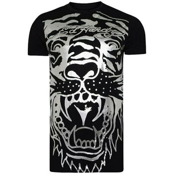 Vêtements Homme T-shirts manches courtes Ed Hardy - Big-tiger t-shirt Noir