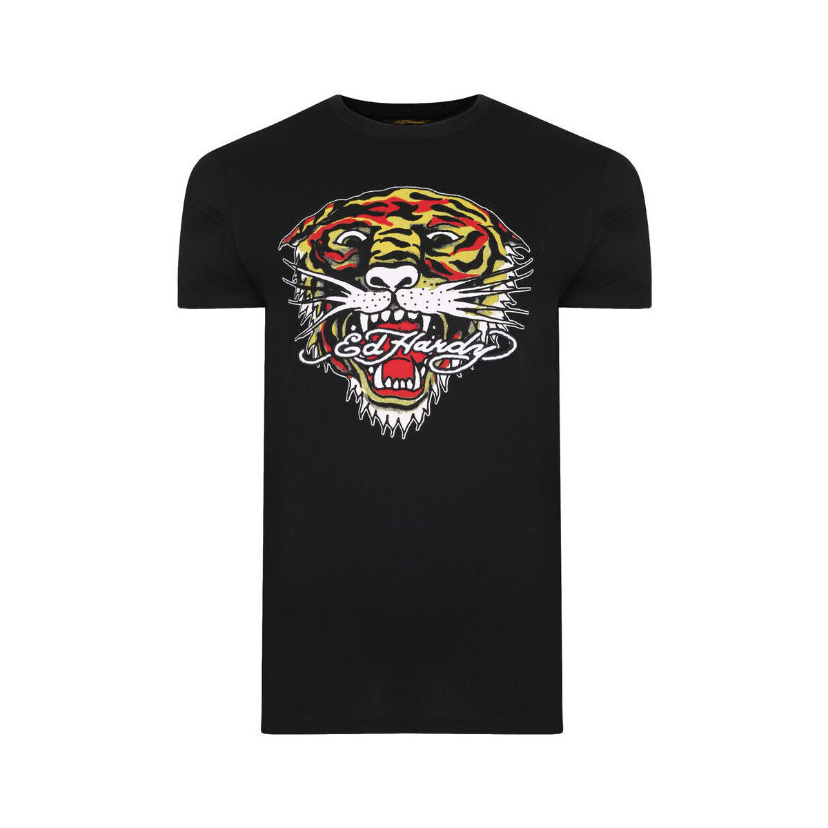 Vêtements Homme T-shirts manches courtes Ed Hardy Mt-tiger t-shirt Noir