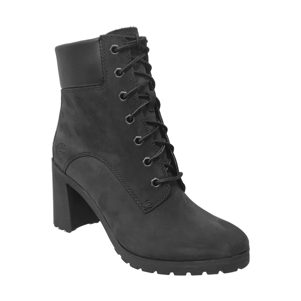 Chaussures Femme Bottines Timberland Allington 6 in boot Noir