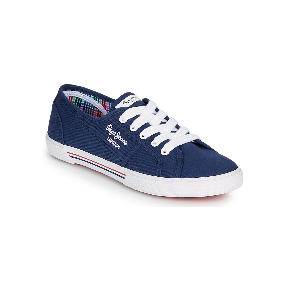 Chaussures Femme Baskets basses Pepe DEMEULEMEESTER jeans ABERLADY ECOBASS Marine