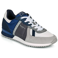 Chaussures Homme Baskets basses Pepe For jeans TINKER ZERO 21 Gris / Bleu