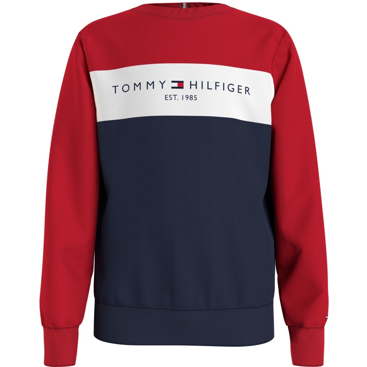 Vêtements Garçon Tommy Hilfiger Essential Joggers con logo e fondo elasticizzato verde rurale SIBEMA Multicolore