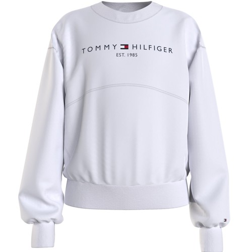 Vêtements Fille Sweats ZFE Tommy Hilfiger THUBOR Blanc