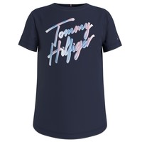 Vêtements Fille T-shirts manches courtes Tommy Hilfiger FILLIN Marine