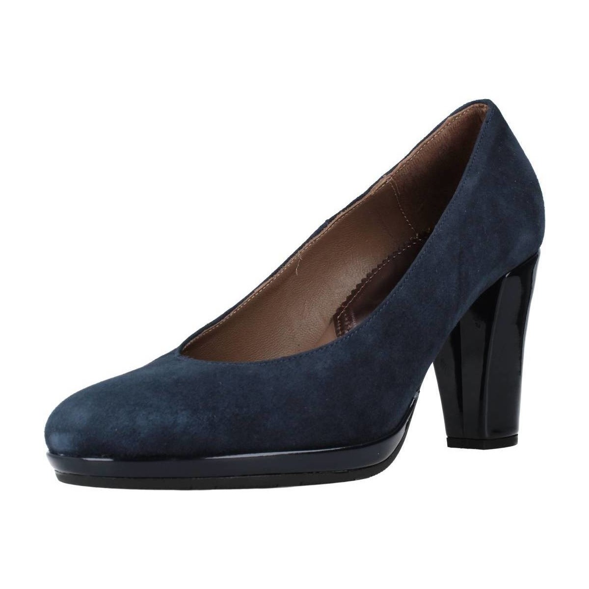 Chaussures Femme Escarpins Stonefly GRETA 6 GOAT SUEDE Bleu