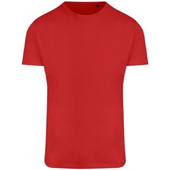 Vêtements Homme T-shirts manches longues Ecologie EA004 Rouge