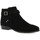Chaussures Femme Boots Impact Boots FV3339 velours Noir