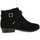 Chaussures Femme Boots Impact Boots FV3339 velours Noir