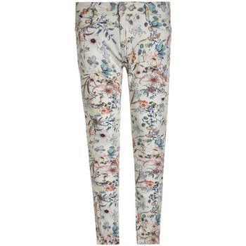 Vêtements Fille Jeans Kaporal Jeans Fille imprimé Floral Off White Multicolore
