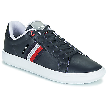 Chaussures Homme Baskets basses Tommy Hilfiger ESSENTIAL LEATHER CUPSOLE Marine