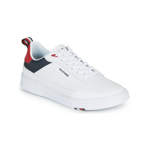 Chaussures Homme Baskets basses Tommy Hilfiger MODERN CUPSOLE LEATHER Blanc