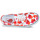 Chaussures Femme Baskets basses Vans AUTHENTIC Blanc / Rouge