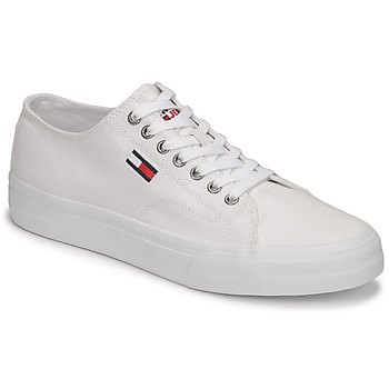 Chaussures Homme Baskets basses Tommy Jeans LONG LACE UP VULC Blanc