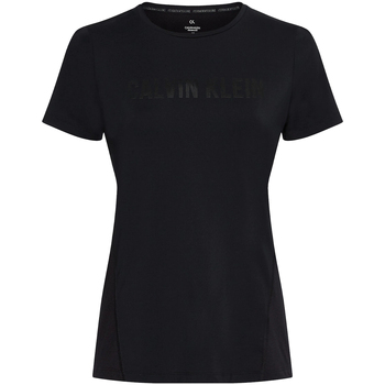 Vêtements Femme T-shirts & Polos Calvin Klein Jeans 00GWS0K195 Noir