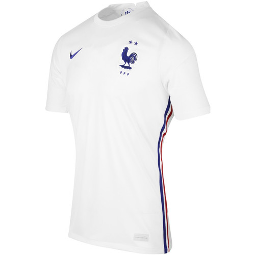 Vêtements Homme T-shirts manches courtes Nike Maillot France Exterieur Blanc