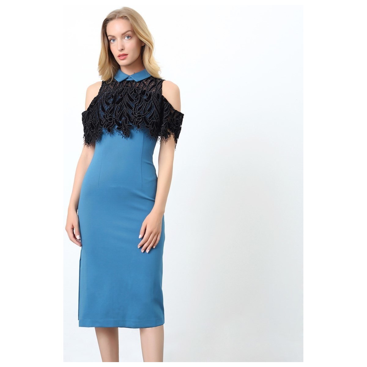 Vêtements Femme Robes Smart & Joy Celestine Bleu lagon