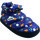 Chaussures Chaussons Nuvola. Boot Con Home Printed 20 Teddy Bleu