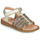 Chaussures Fille Sandales et Nu-pieds Acebo's 5498GE-PLATINO-J Doré