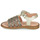 Chaussures Fille Sandales et Nu-pieds Acebo's 5498GE-PLATINO-J Doré
