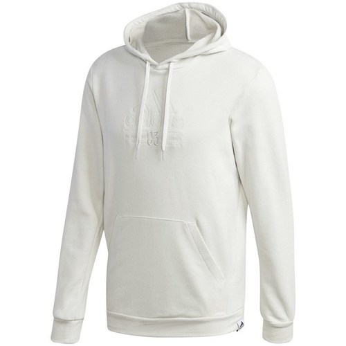 Vêtements Homme Sweats adidas Originals Brilliant Basics Hooded Blanc