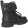 Chaussures Fille Bottines Dianetti Made In Italy I9893S Bottes Enfant NOIR Noir