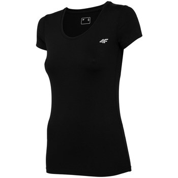 Vêtements Femme T-shirts manches courtes 4F TSDF002 Noir