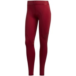 Vêtements Femme Pantalons adidas Originals Alpha Skin Sport Rouge