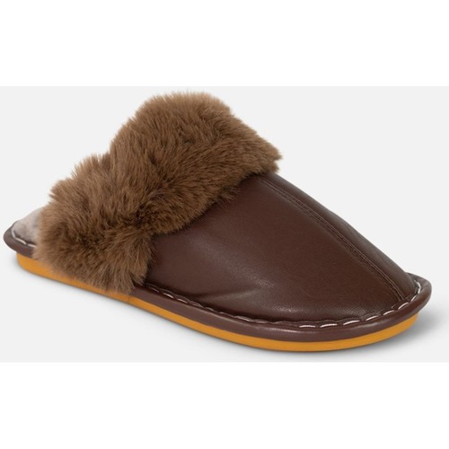 Chaussures Homme Chaussons Kebello Chaussons mules Marron H Marron