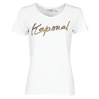 Vêtements Femme T-shirts manches courtes Kaporal PETER Blanc