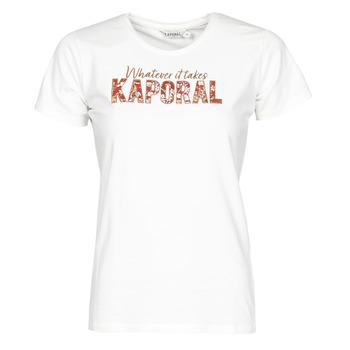 Vêtements Femme T-shirts manches courtes Kaporal PENIN Blanc
