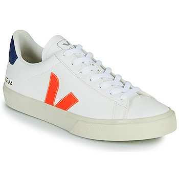 Chaussures Baskets basses Veja CAMPO Blanc / Orange / Bleu