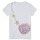 Vêtements Fille T-shirts rattlesnake manches courtes Name it NMFFEFA Blanc