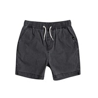 Vêtements Garçon Shorts / Bermudas Quiksilver TAXER WS Noir