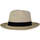 Accessoires textile Chapeaux Chapeau-Tendance Panama véritable EQUATEUR T57 Blanc