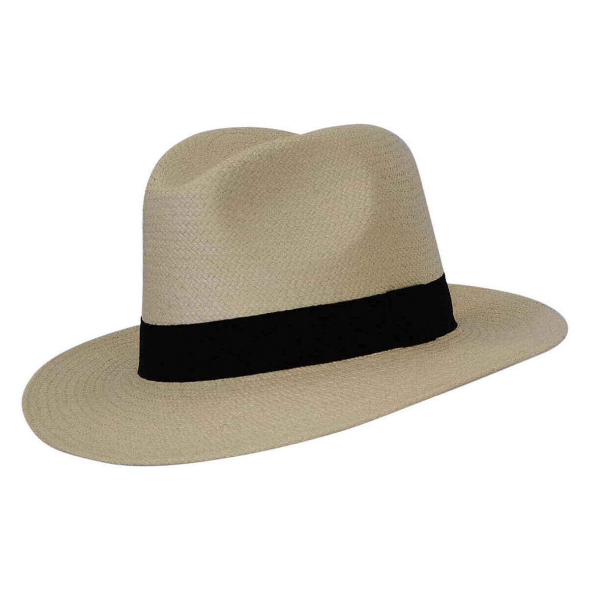 Accessoires textile Chapeaux Chapeau-Tendance Véritable chapeau panama HIGH T61 Blanc
