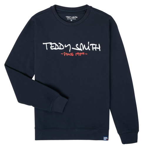 Vêtements Garçon Sweats Teddy Smith S-MICKE Marine
