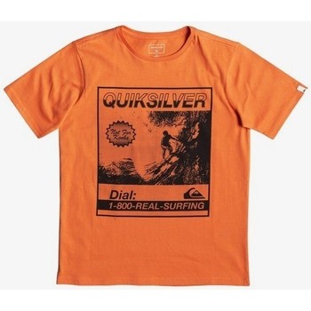 Vêtements Garçon T-shirts polo manches courtes Quiksilver CAMISETA NIO  EQBZT03939 Orange