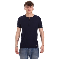 Vêtements Homme T-shirts manches courtes Gaudi 011BU53007 Bleu