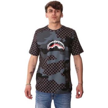 Vêtements Homme T-shirts manches courtes Sprayground SP01820BLA Noir